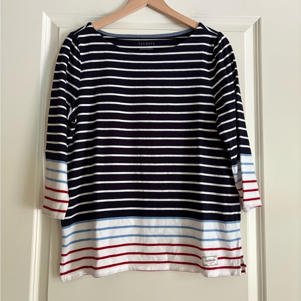 Talbots Bundle of Two Striped Women’s Tops